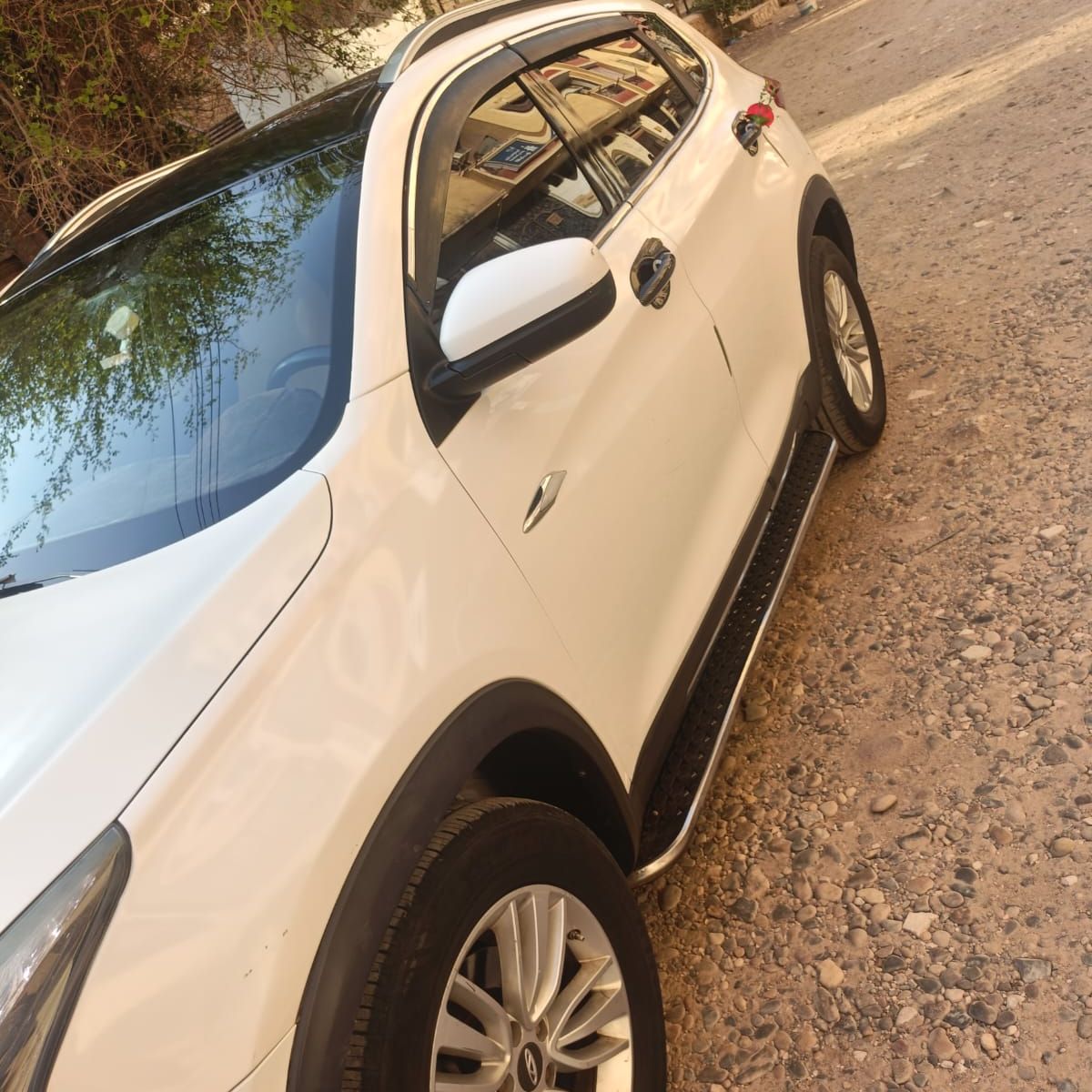 White SUV
